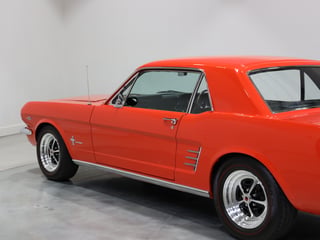 1966 Ford Mustang Coupe 289ci RHD - Signal Flare Red
