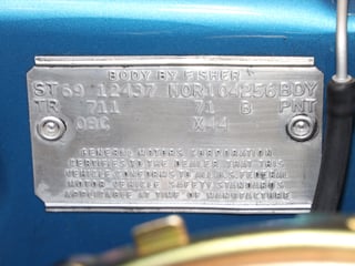 1969 Chevrolet Camaro Yenko 427 Tribute