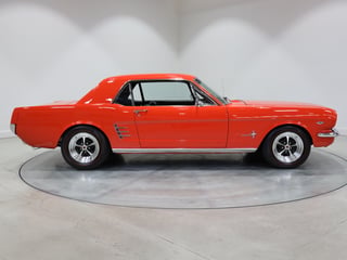 1966 Ford Mustang Coupe 289ci RHD - Signal Flare Red