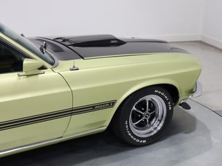 1969 Ford Mustang Mach 1 351 4V Windsor 4sp Man - Lime Gold