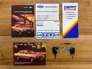 1981 Ford TF Cortina Ghia 4.1L - Silver Grey 61,514km Unrestored