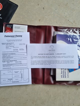 2011 VE Commodore SSV Redline - Patterson Cheney Race Sport RS350