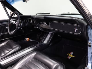 1966 Ford Mustang Convertible GT - 289 4V - Silver Blue