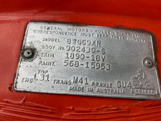 1976 Holden HX GTS Monaro 308 V8