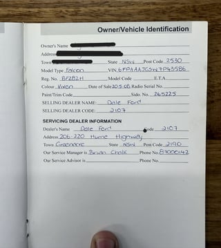 2007 FPV BF MKII GT BOSS 302 Build No 623 - Vixen Red 