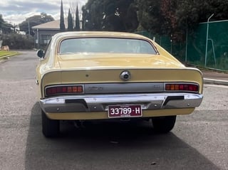 1973 Chrysler VJ Valiant Charger 770 E55 340ci V8 - Sandstone