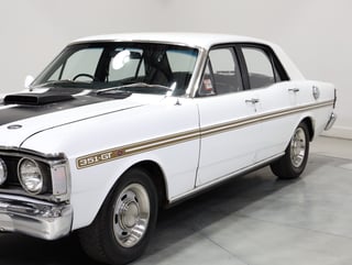 1971 Ford Falcon XY GT - Ultra White 