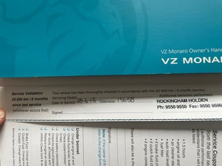 2005 Holden VZ CV8Z Monaro- Fusion Metallic