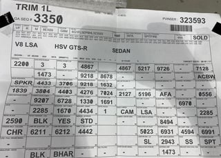 2017 HSV GTSR - Spitfire Green 0064 km …