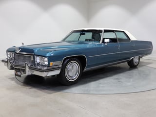 1973 Cadiliac DeVille 4-door Pillarless - 16,673 miles from new!