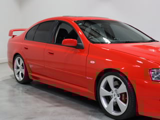 2007 FPV BF MKII GT BOSS 302 Build No 623 - Vixen Red 