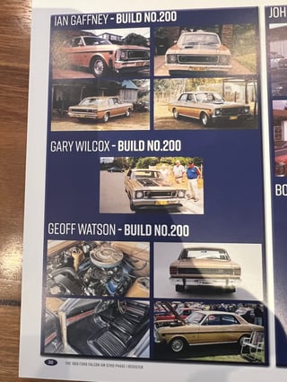 1969 Ford Falcon XW GTHO Phase 1 - Grecian Gold