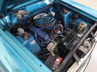 1971 Ford ZD Fairlane 302ci V8 - Teal Glow