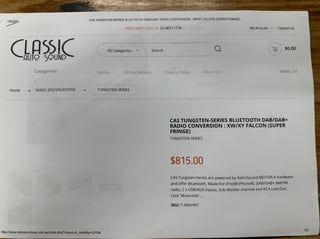 1971 Ford Falcon XY GT Replica - Vermilion Fire