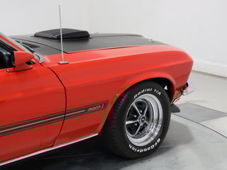 1969 Ford Mustang Mach 1 - Candy Apple Red 