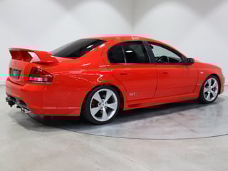 2007 FPV BF MKII GT BOSS 302 Build No 623 - Vixen Red 