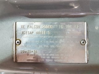 1982 XE Falcon S-Pack 5.8L 4sp