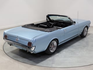 1966 Ford Mustang Convertible GT - 289 4V - Silver Blue