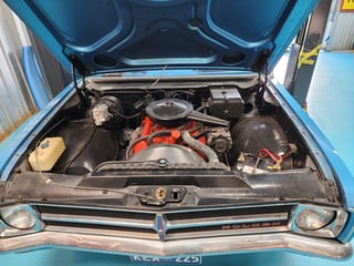 1969 HK GTS Monaro - Bright Blue Metallic 