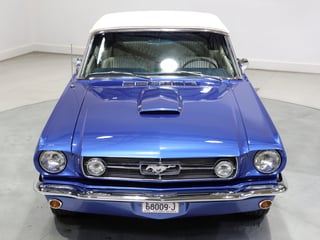 1965 Ford Mustang Convertible 302ci - Estoril Blue Metallic 