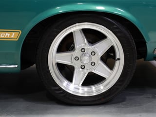 1969 Ford Mustang Mach 1 351ci Windsor - Silver Jade Metallic