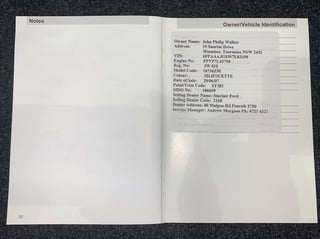 2007 FPV BF II Falcon GT R-SPEC 40th Anniversary - 7090 km …