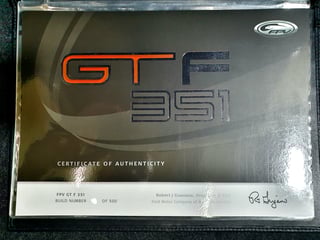 2014 FPV GTF - Manual 743 km