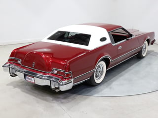 1976 Lincoln Continental Mark IV - Dark Red Moondust Metallic