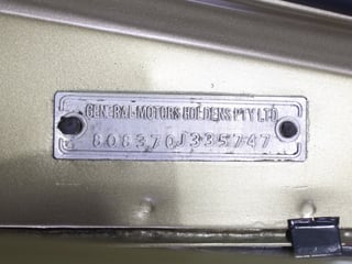 1972 Holden HQ Monaro GTS 253 V8 4sp Man -  Patina Gold Metallic