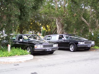 2 x WB Stateman DeVille Stretch Limos