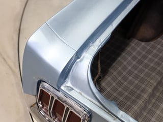 1966 Ford Mustang Convertible GT - 289 4V - Silver Blue