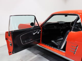 1966 Ford Mustang Coupe 289ci RHD - Signal Flare Red