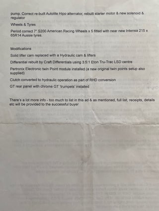 1965 Ford Mustang Convertible - 289 K-Code 4 speed