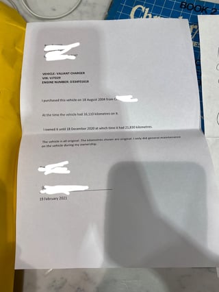 1975 VJ Valiant Charger XL Sports Pack - 21,898 km