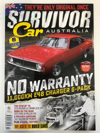 1973 VJ E48 Valiant Charger 770 6 Pack