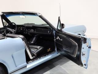 1966 Ford Mustang Convertible GT - 289 4V - Silver Blue