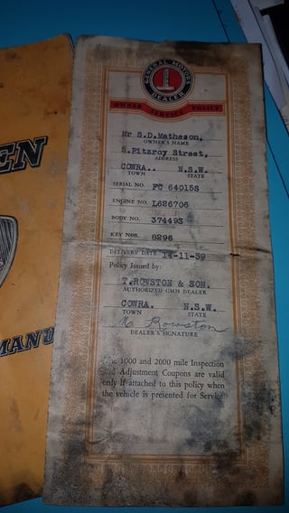 1959 FC Holden Special