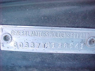 1969 HT Monaro (Withdrawn)