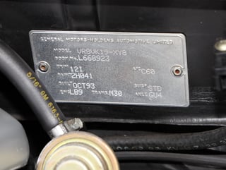 1993 HSV VR Clubsport Build No.134