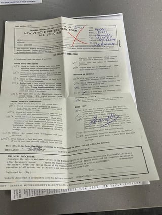 1973 Holden HQ Monaro LS - Juniper Metallic