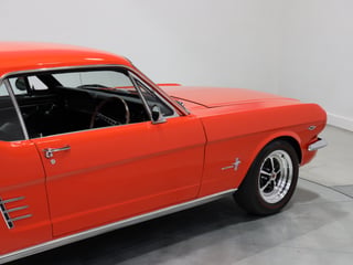 1966 Ford Mustang Coupe 289ci RHD - Signal Flare Red