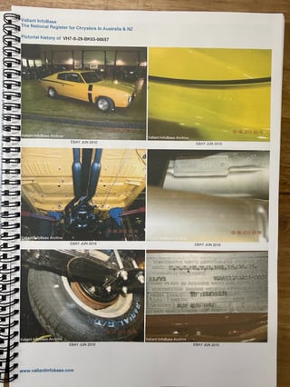 1971 Chrysler VH Valiant Charger E38 - Hot Mustard