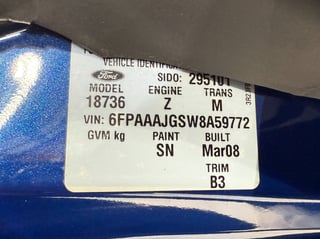 2008 FPV BF MKII GT BOSS 302  Build No 749 - Sensation Blue 