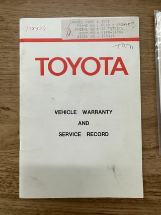 1978 Toyota KE30 Corolla CS - 4sp Man Turquoise