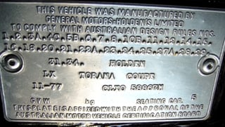 LX SS Torana Hatchback