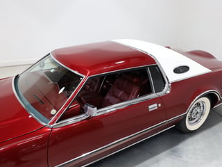 1976 Lincoln Continental Mark IV - Dark Red Moondust Metallic