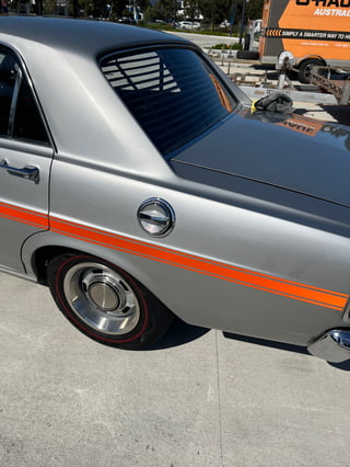 1969 XW GT Falcon Tribute - Silver Fox
