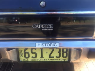 1984 WB HDT Statesman Caprice Magnum #1271