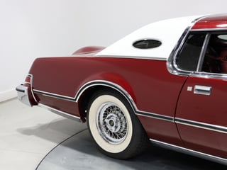 1976 Lincoln Continental Mark IV - Dark Red Moondust Metallic
