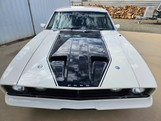 1975 Ford XB GT Falcon - Polar White